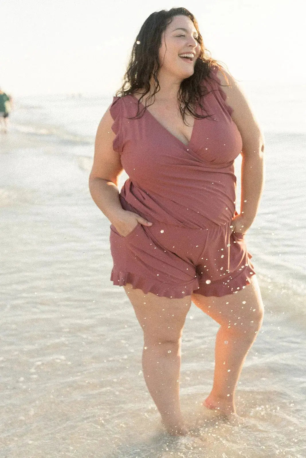 Yvonne | Women's Summer Tummy Coverage Swimsuit