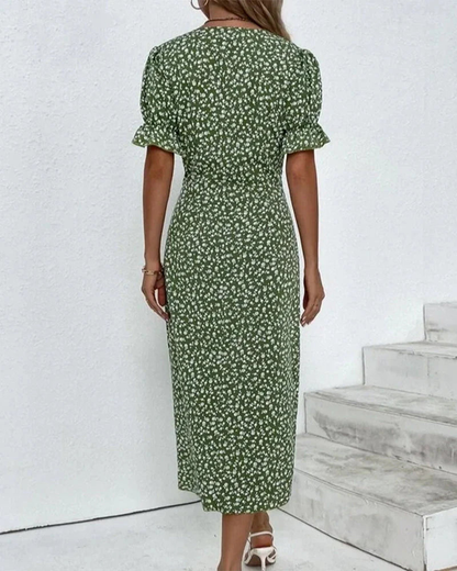Gitta | Women’s Summer Floral A-line Midi Dress