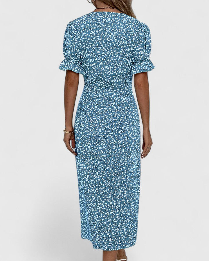Violet | Women's Summer Floral Wrapped Dress
