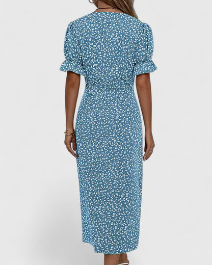 Violet | Women's Summer Floral Wrapped Dress