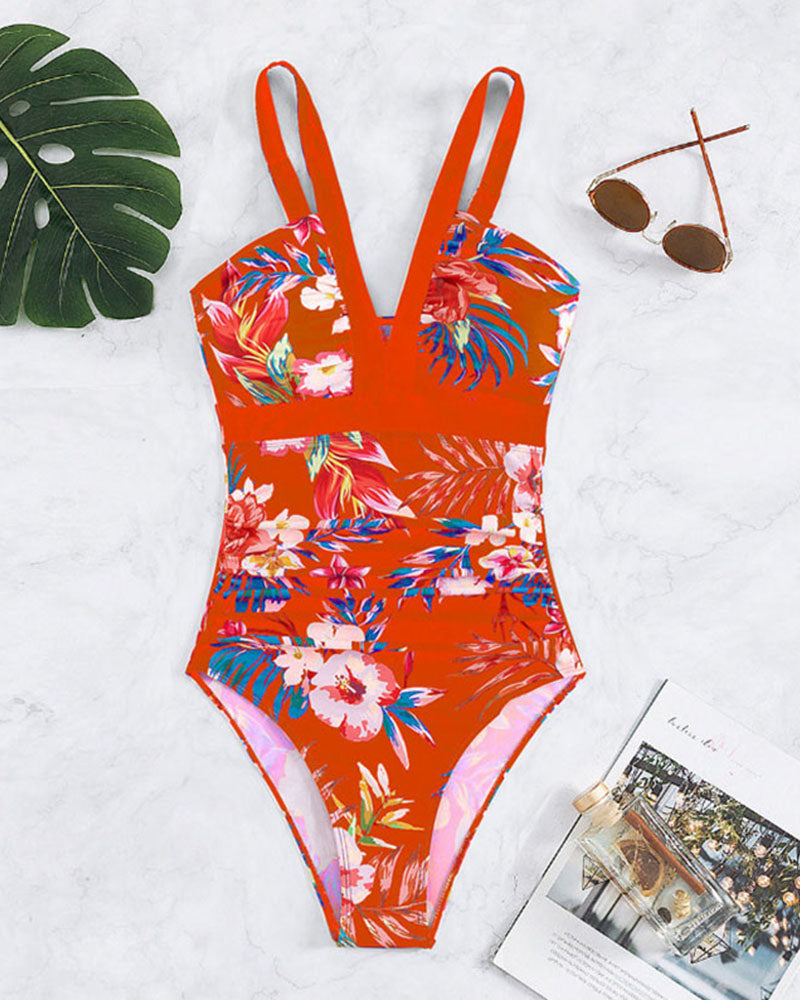 Anja | Women's Elegant Floral Swimsuit