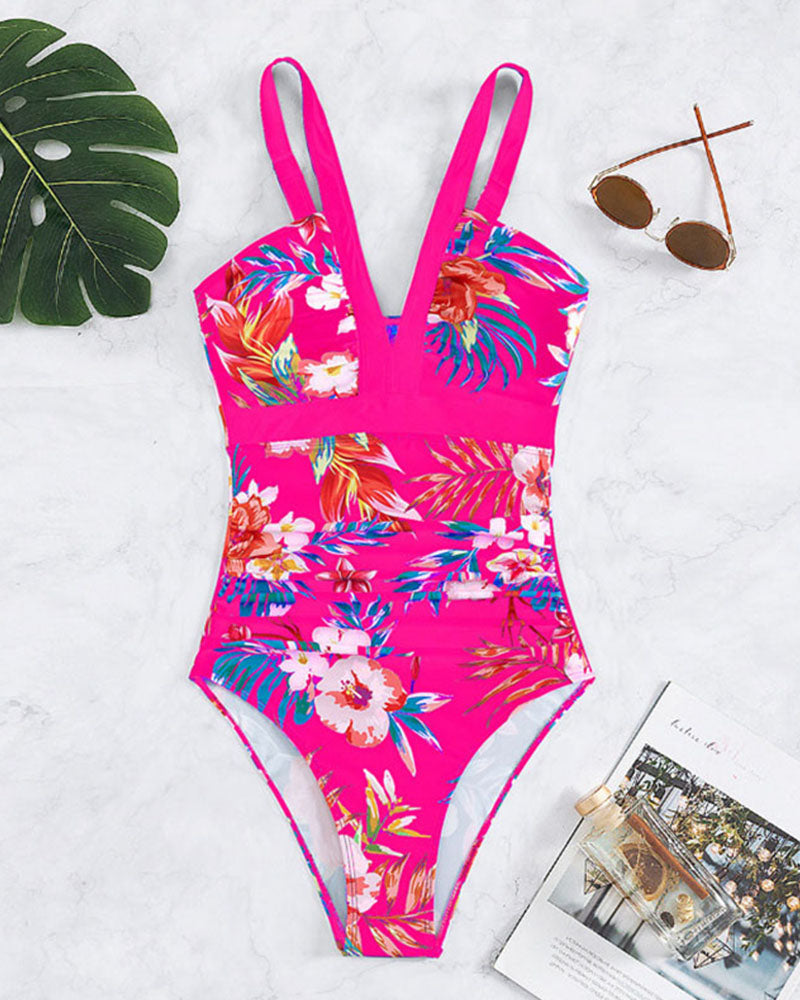 Anja | Women's Elegant Floral Swimsuit