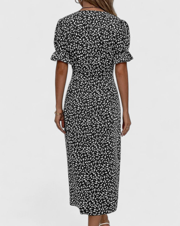 Violet | Women's Summer Floral Wrapped Dress