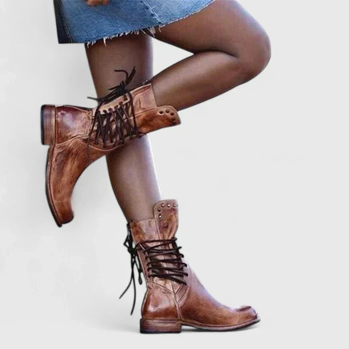 Julie | Women's Classic Lace-Up Boots
