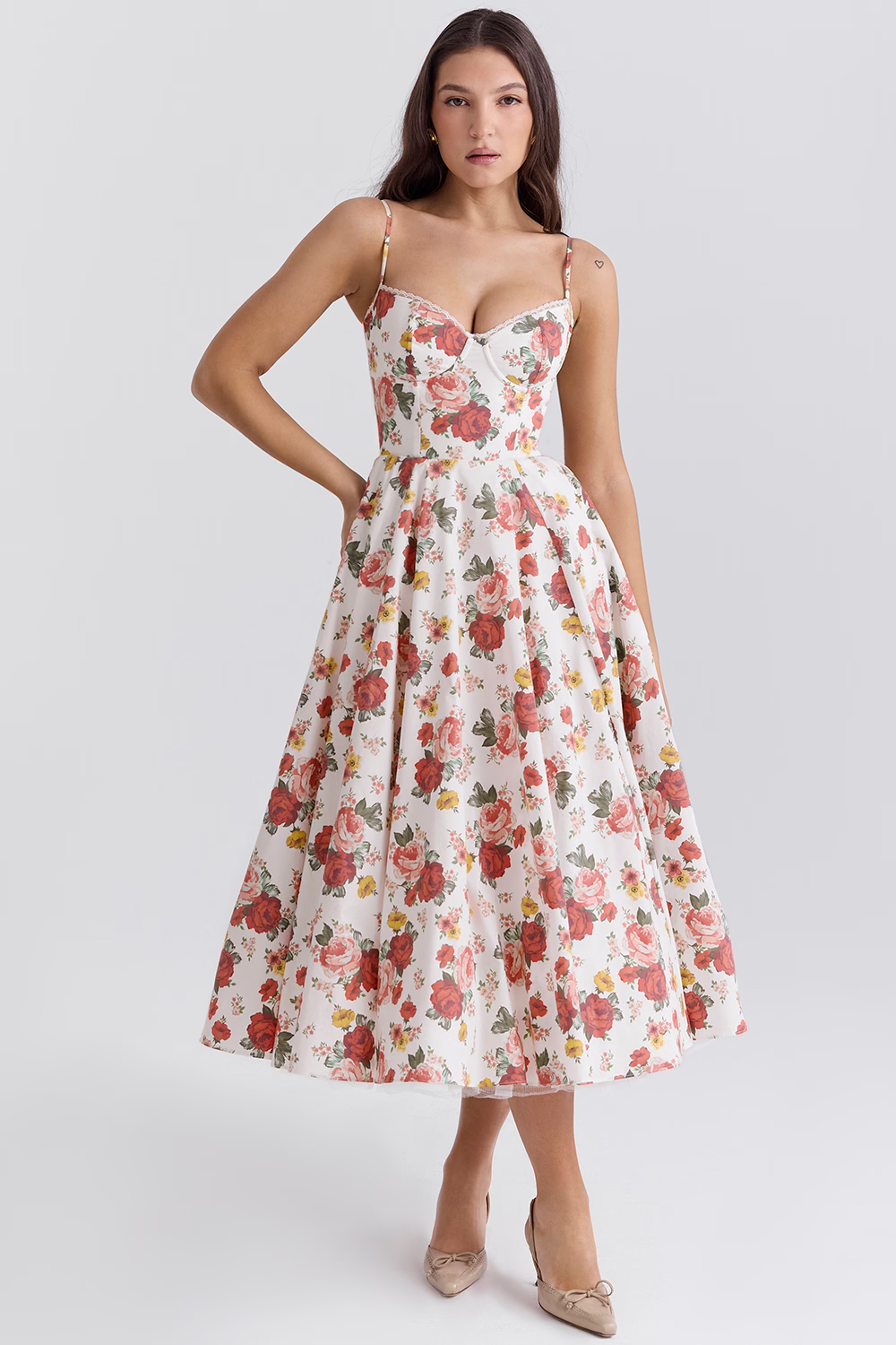 Rike | Women’s Sophisticated Spaghettistrap Wedding Guest Dress