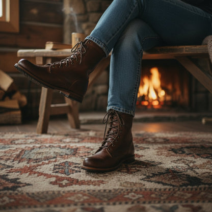 Diana | Women's Casual Lace-Up Ankle Boots