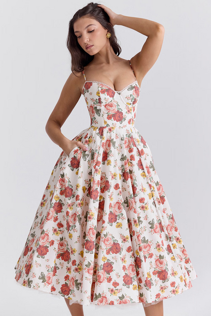 Rike | Women’s Sophisticated Spaghettistrap Wedding Guest Dress