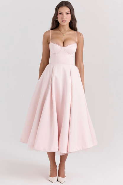 Rike | Women’s Sophisticated Spaghettistrap Wedding Guest Dress