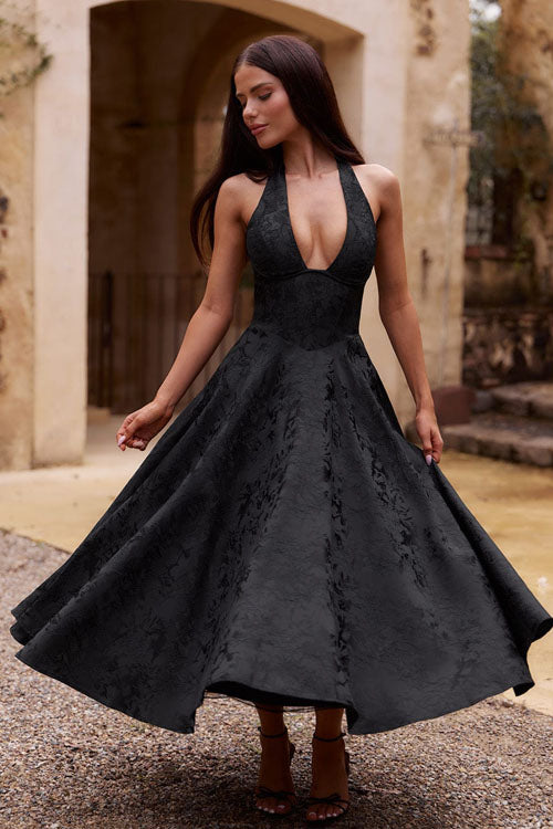 Emily | Women's Elegant A-Line Wedding Guest Dress