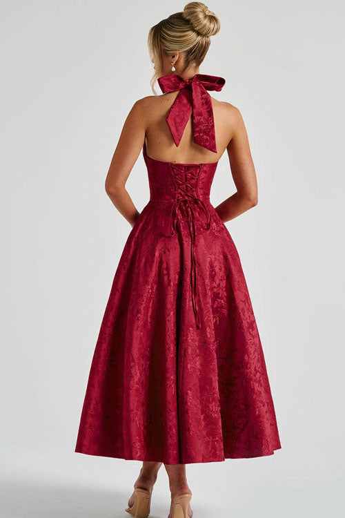 Emily | Women's Elegant A-Line Wedding Guest Dress