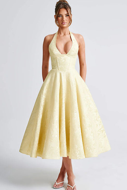 Emily | Women's Elegant A-Line Wedding Guest Dress