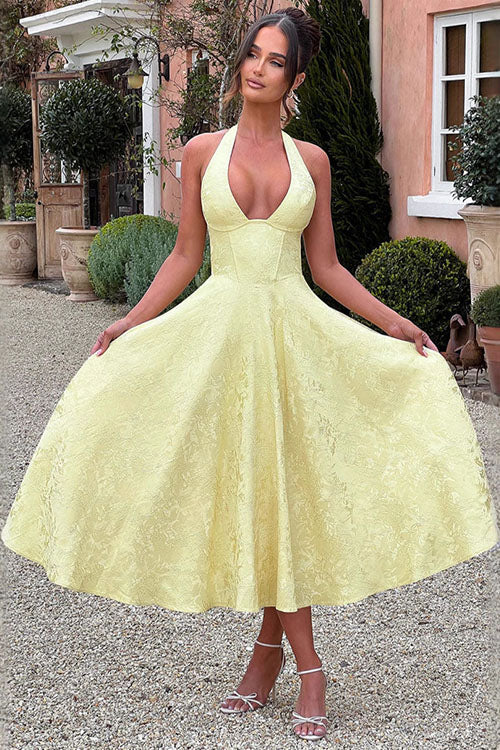 Emily | Women's Elegant A-Line Wedding Guest Dress