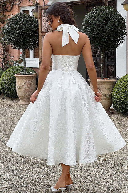 Emily | Women's Elegant A-Line Wedding Guest Dress