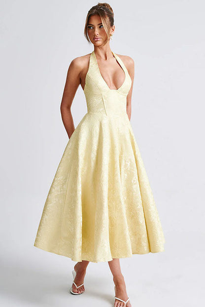 Emily | Women's Elegant A-Line Wedding Guest Dress