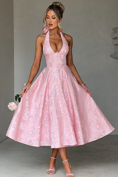 Emily | Women's Elegant A-Line Wedding Guest Dress