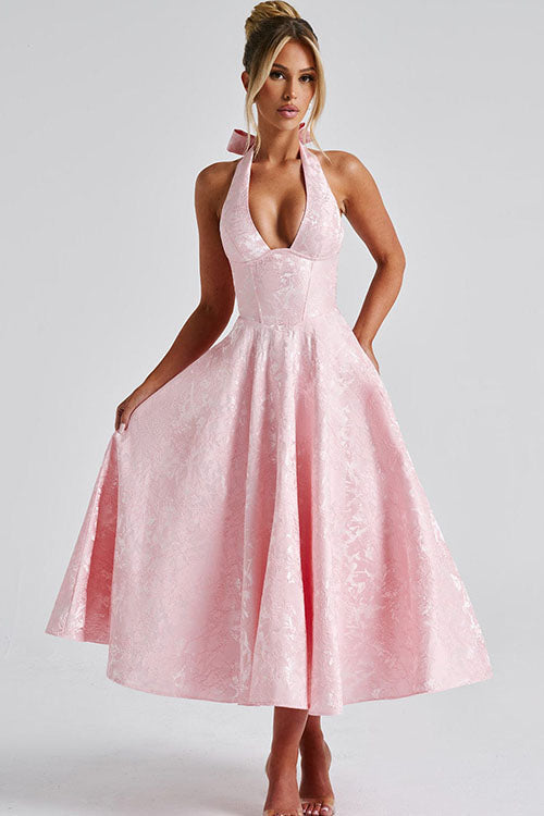 Emily | Women's Elegant A-Line Wedding Guest Dress