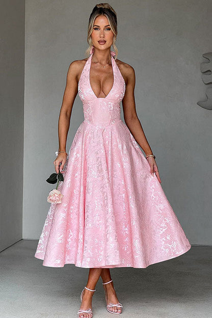 Emily | Women's Elegant A-Line Wedding Guest Dress