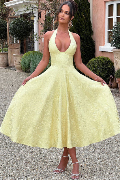 Emily | Women's Elegant A-Line Wedding Guest Dress