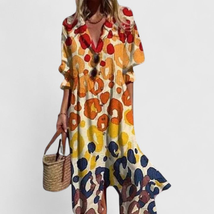 Eske | Women’s Summer Printed Boho Dress