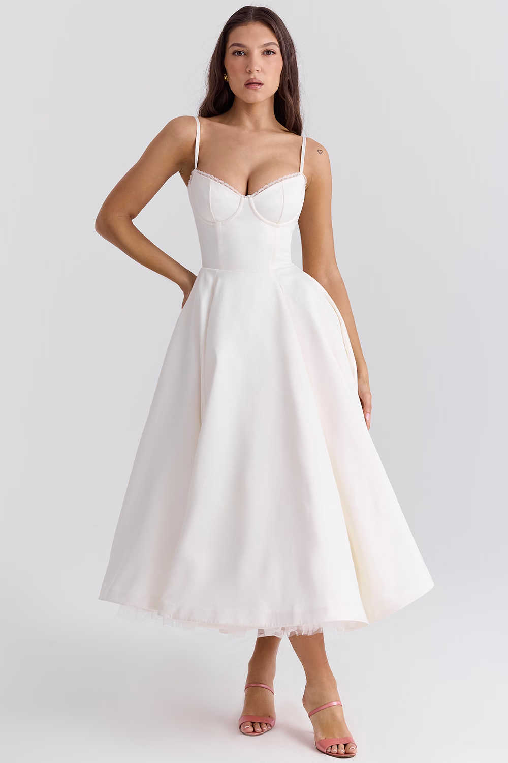 Rike | Women’s Sophisticated Spaghettistrap Wedding Guest Dress