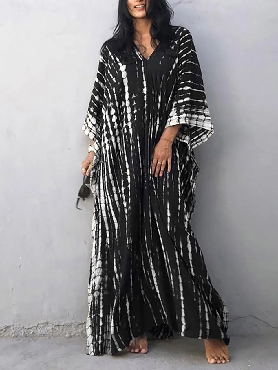 Emma | Women's Relaxed Fit Maxi Kaftan Dress