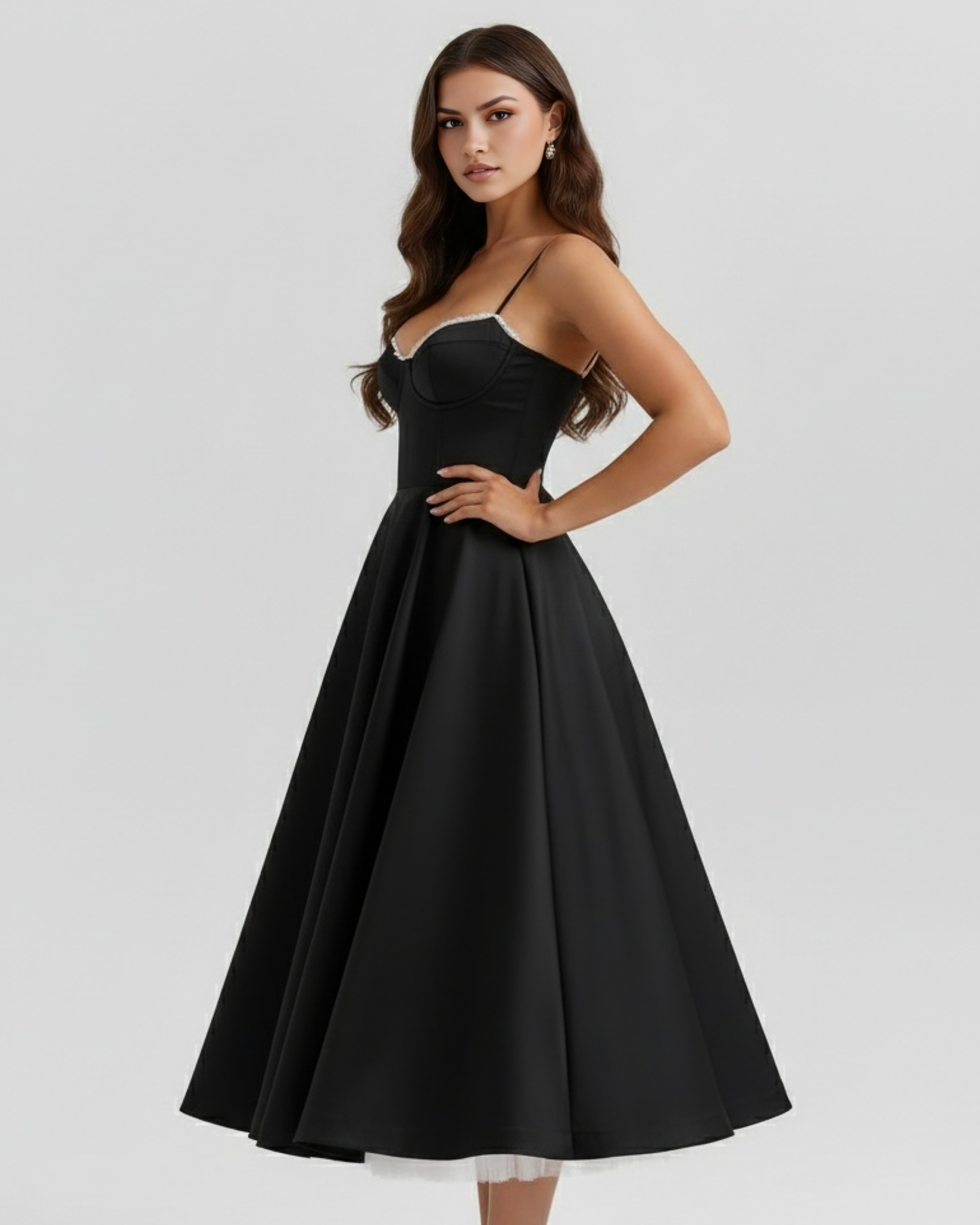 Rosie | Women's Elegant A-line Wedding Guest Dress