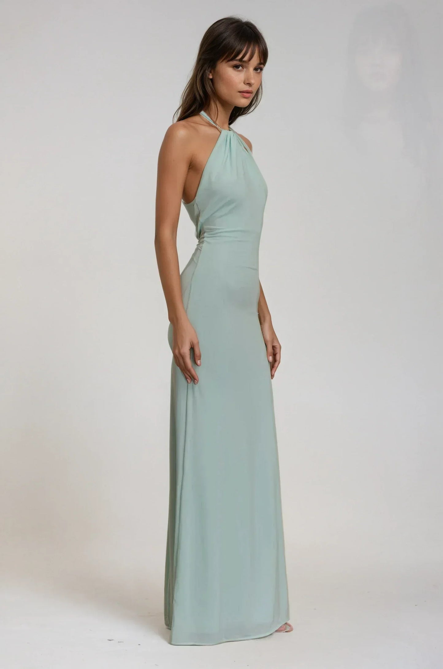 Karen | Women's Elegant Halterneck Wedding Guest Dress
