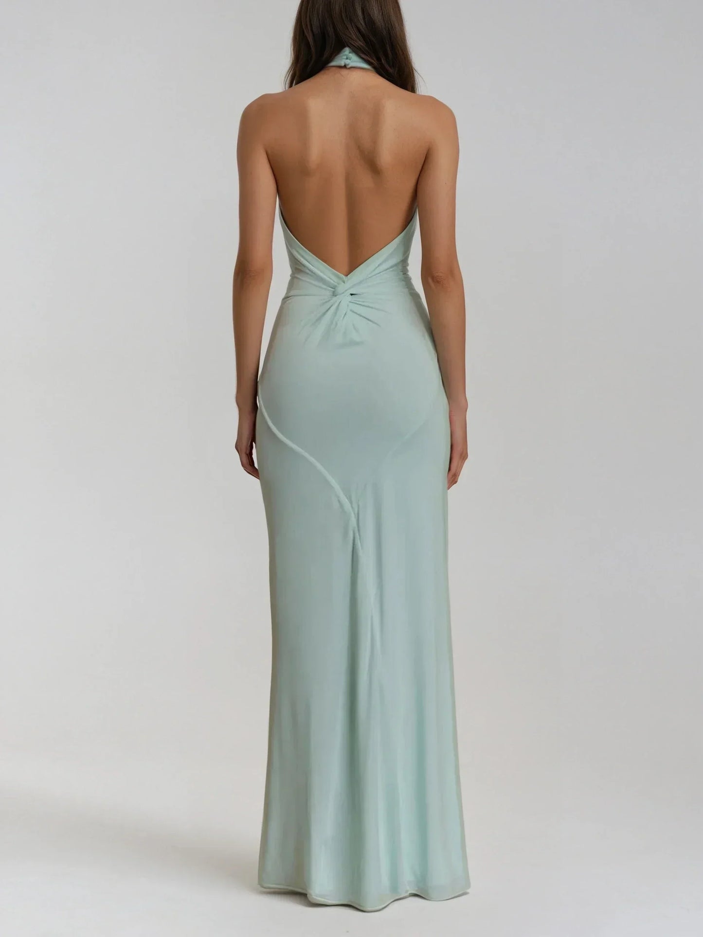 Karen | Women's Elegant Halterneck Wedding Guest Dress