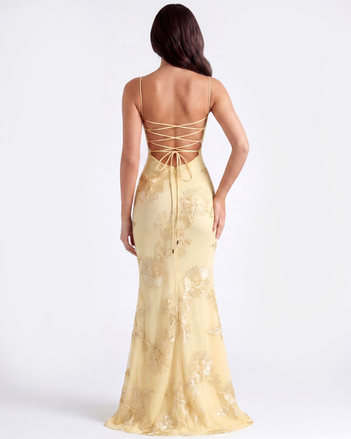 Amelie | Women's Embroided Formal Wedding Guest Dress