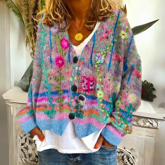 Anie | Women's Casual Knitted Cardigan Jumper