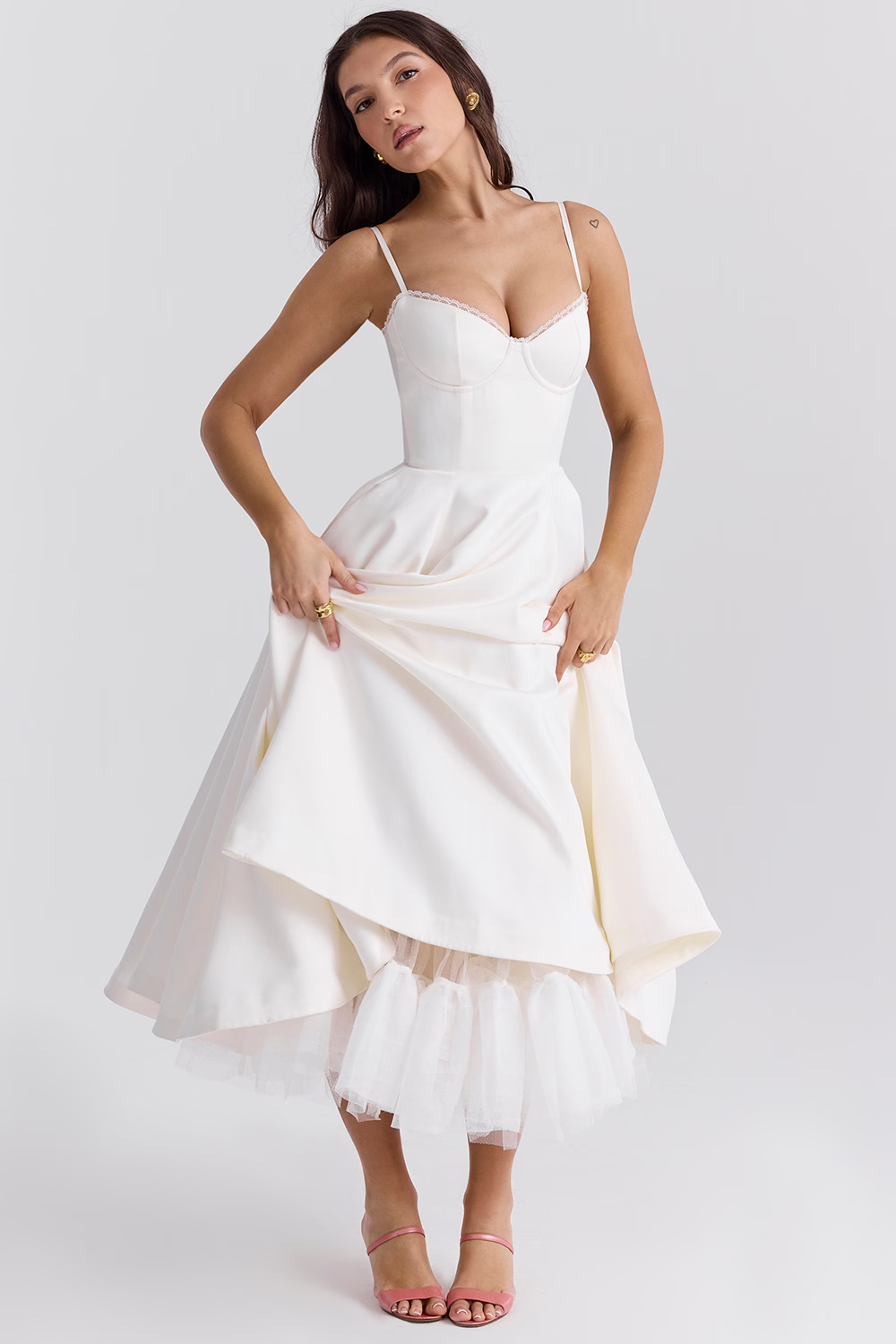 Rike | Women’s Sophisticated Spaghettistrap Wedding Guest Dress