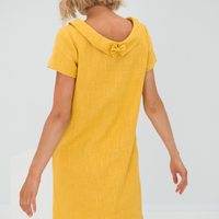 Frances | Women's Relaxed Round Neck Midi Dress
