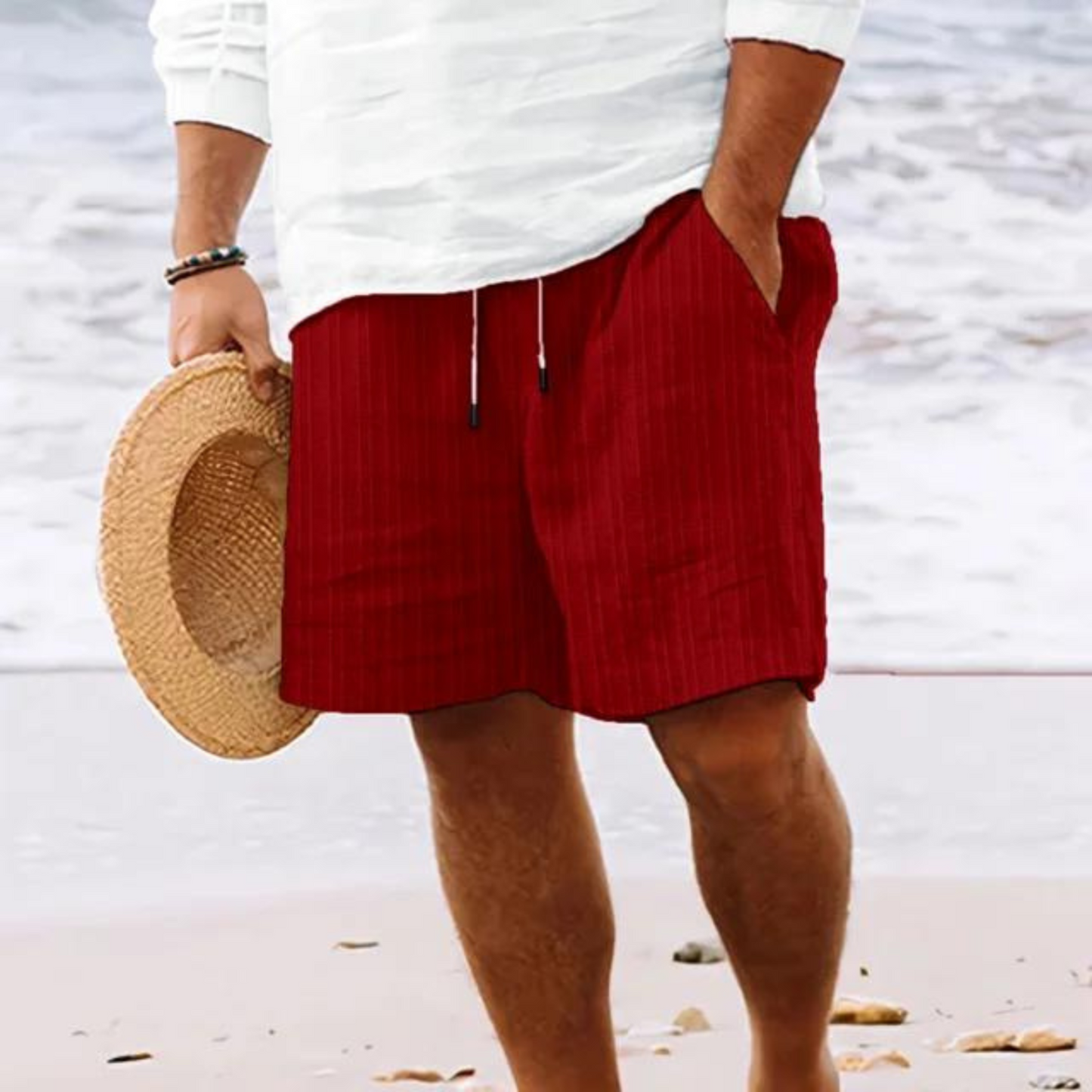 Cameron | Men's Casual Elastic Band Summer Shorts