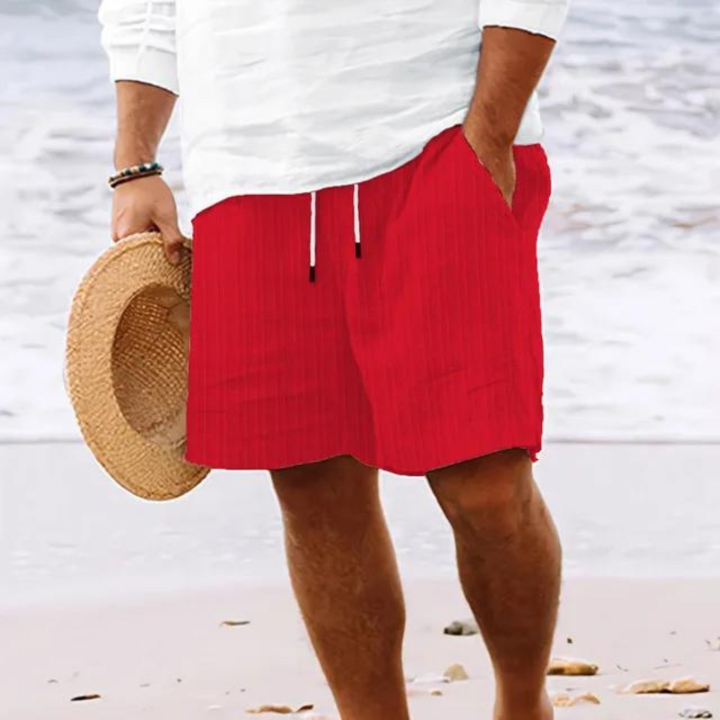 Cameron | Men's Casual Elastic Band Summer Shorts