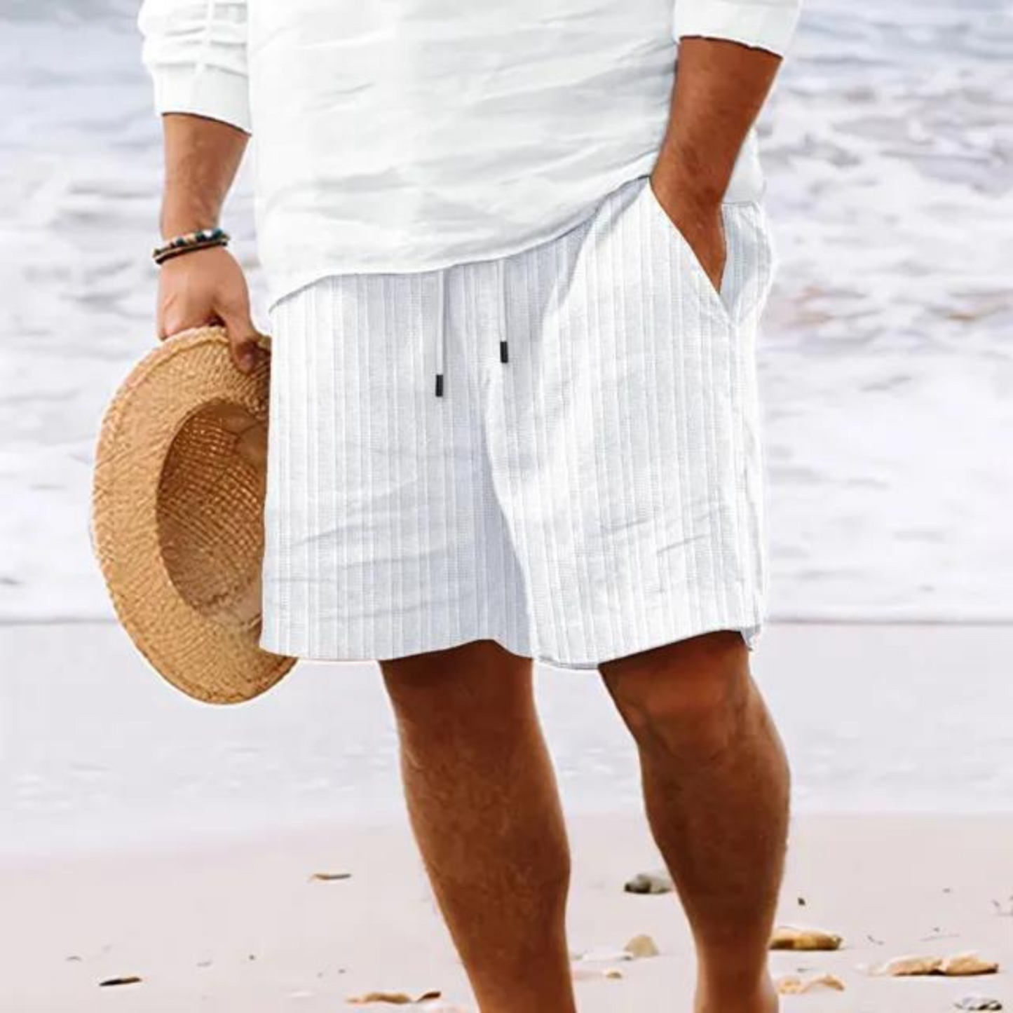 Cameron | Men's Casual Elastic Band Summer Shorts