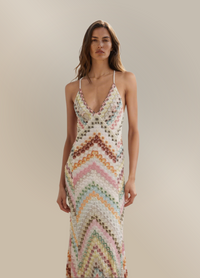 Camille | Women's Summer Printed Maxi Dress