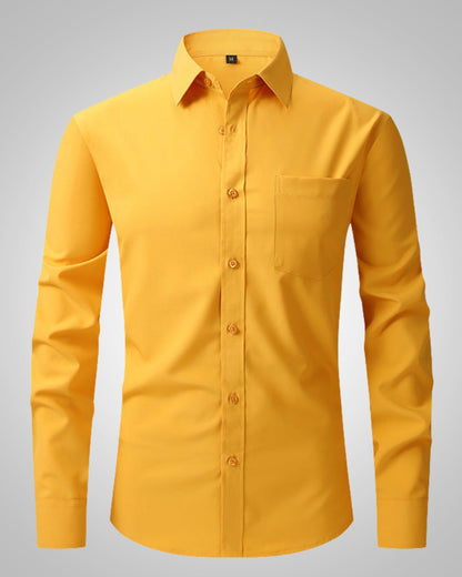 Charlie | Men's Classic Longsleeve Business Shirt