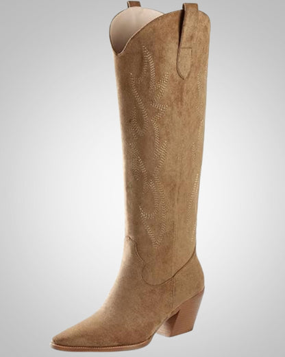 Tamina | Women's Knee High Western Cowboy Boots