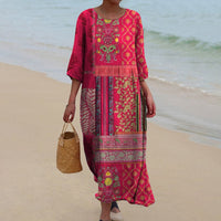 Joanne | Women's Printed Relaxed Fit Maxi Dress