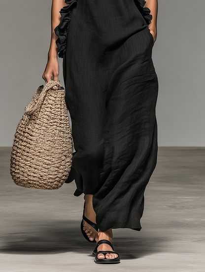 Jane | Women's Summer Sleeveless Maxi Dress