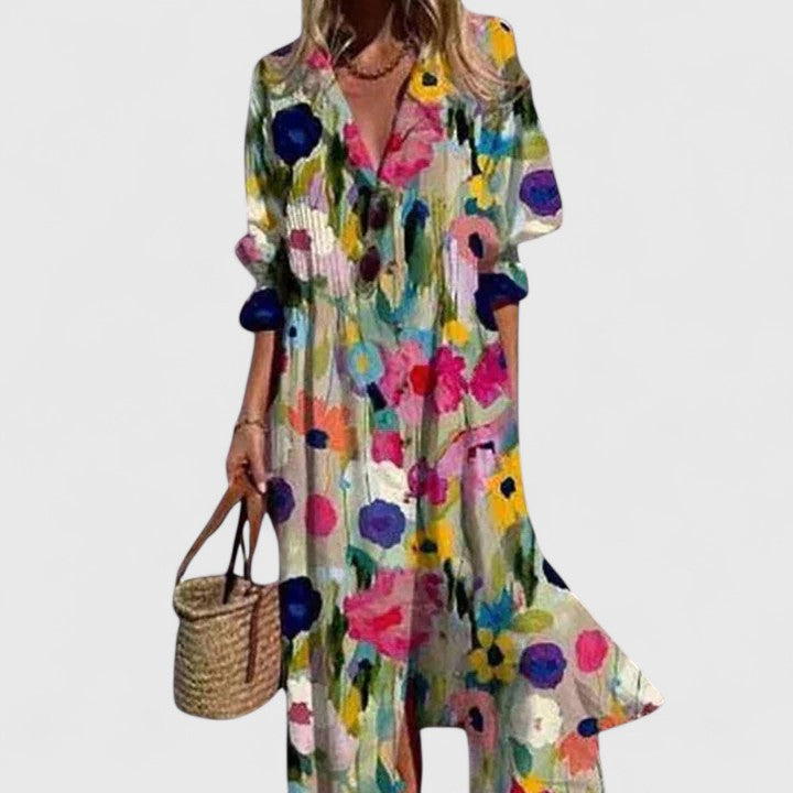 Eske | Women’s Summer Printed Boho Dress