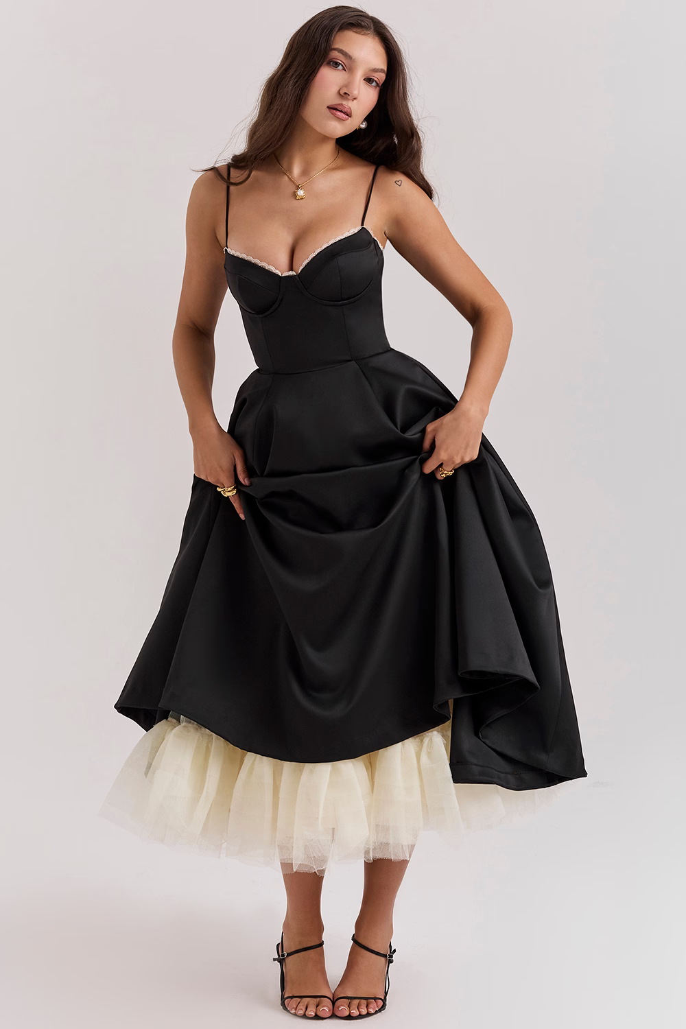 Rike | Women’s Sophisticated Spaghettistrap Wedding Guest Dress