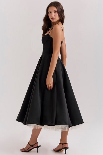Rike | Women’s Sophisticated Spaghettistrap Wedding Guest Dress