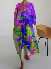 Scarlett | Women's Relaxed Fit Printed Maxi Dress