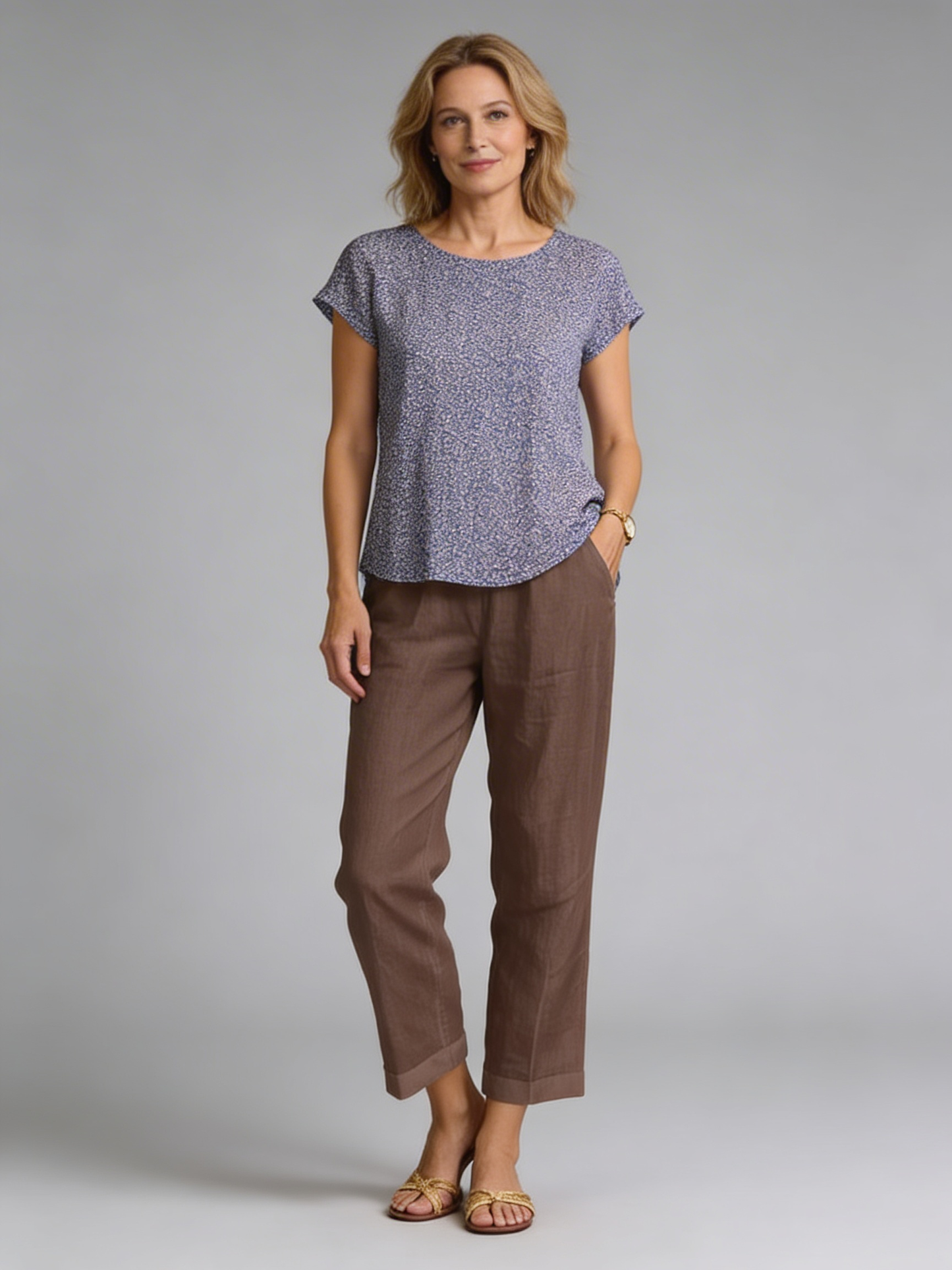 Mandy | Women’s Straight-Leg Summer Trousers