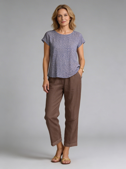 Mandy | Women’s Straight-Leg Summer Trousers