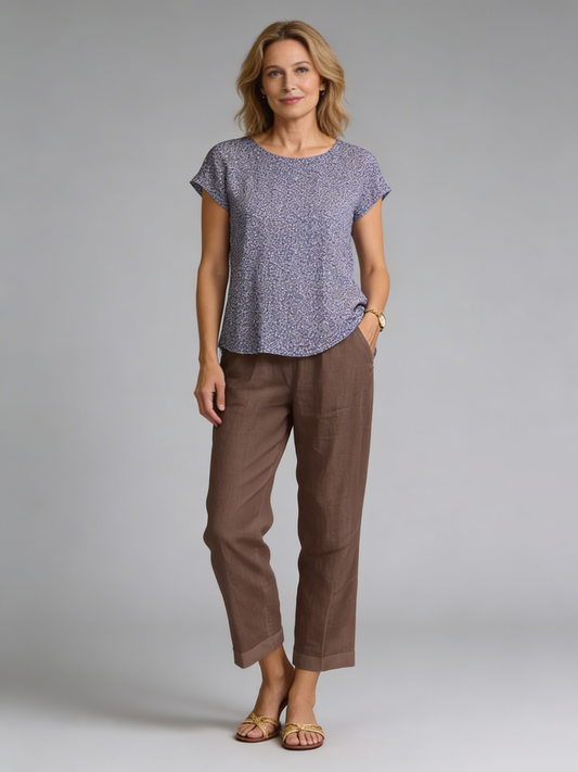 Mandy | Women’s Straight-Leg Summer Trousers