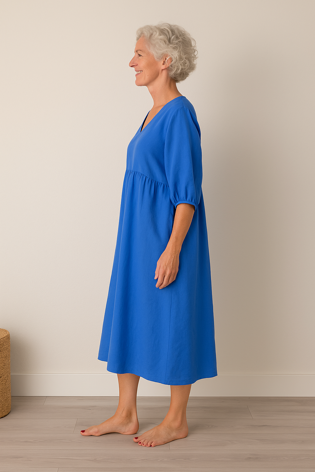 Jelena | Women's Casual Shortsleeve V-Neck Dress