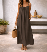 Daisy | Women's Relaxed Fit Maxi Beach Dress