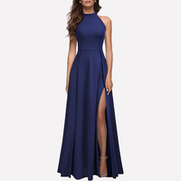 Olivia | Women's Formal Evening Maxi Dress with Side Slit